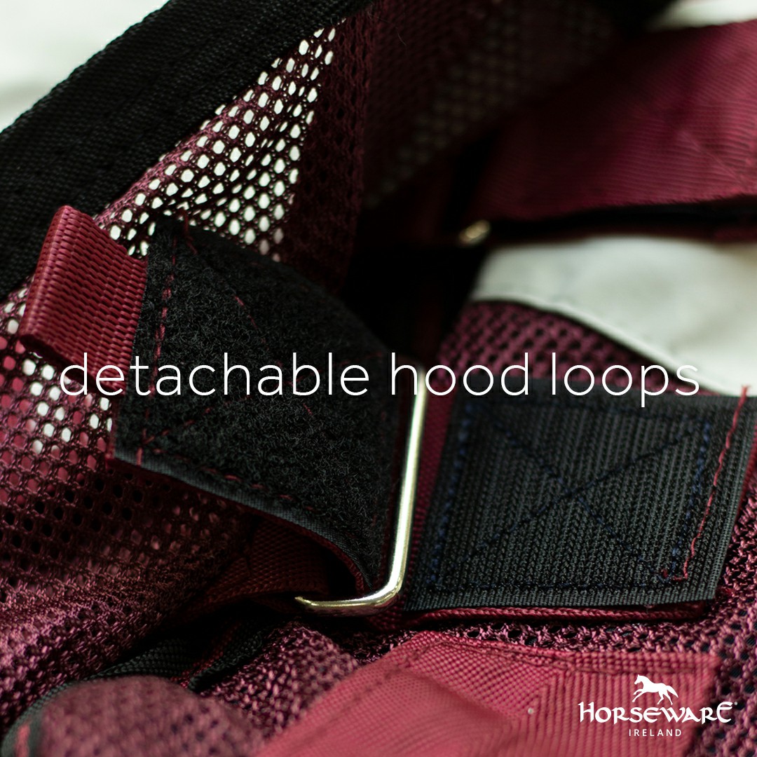 Capa Horseware Rambo Summer Series V-Front Marinho / cinza Azul