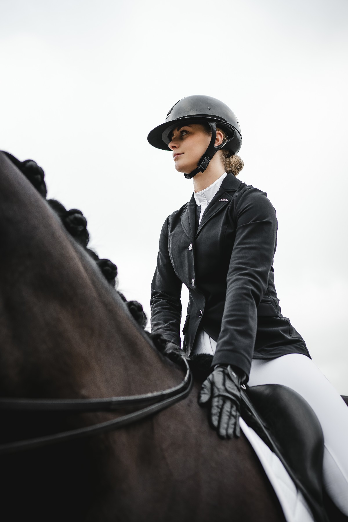 Calça Horseware AA Allora com assento completo Branco