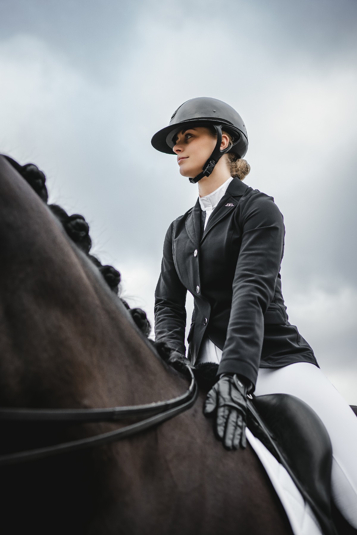 Calça Horseware AA Allora com assento completo Branco