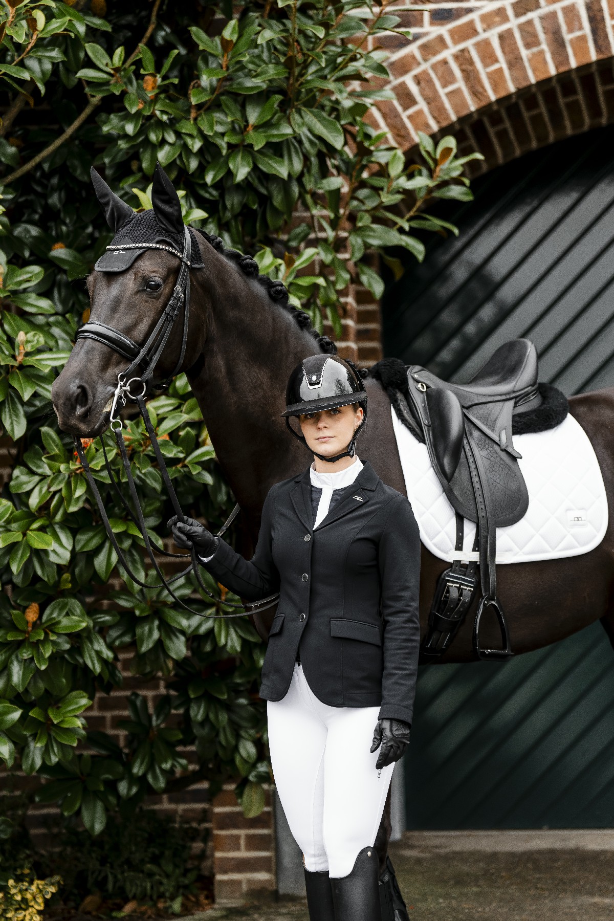 Calça Horseware AA Allora com assento completo Branco