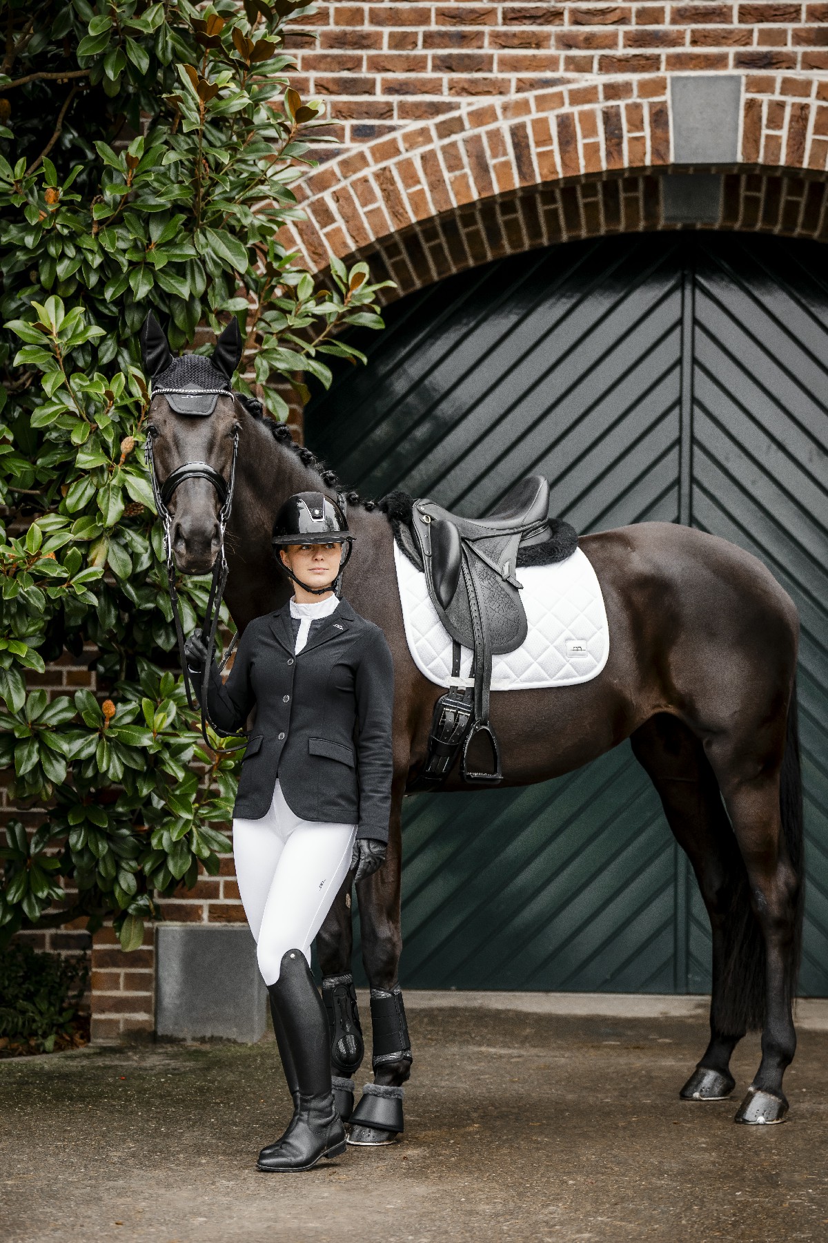 Calça Horseware AA Allora com assento completo Branco