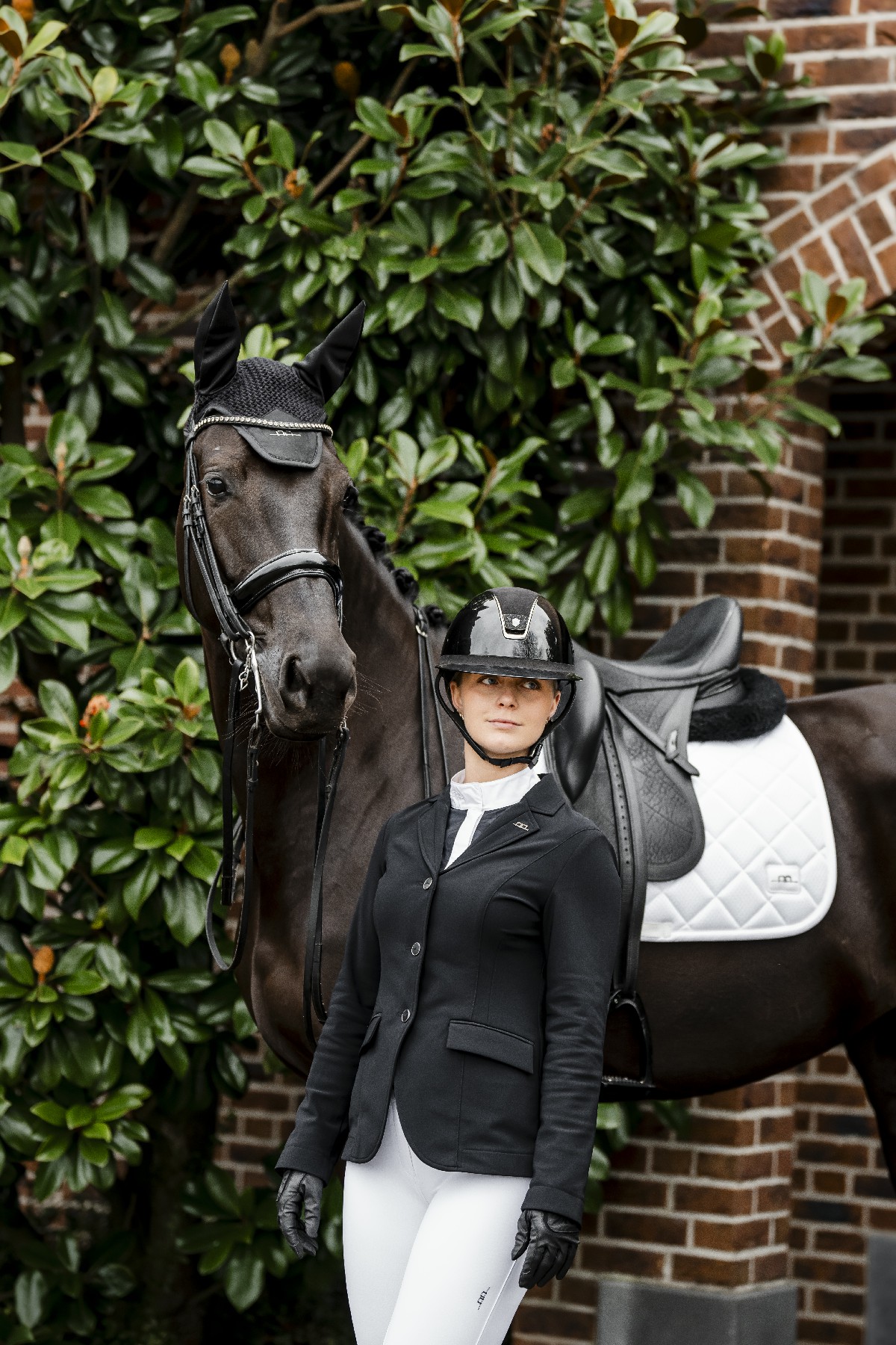 Calça Horseware AA Allora com assento completo Branco