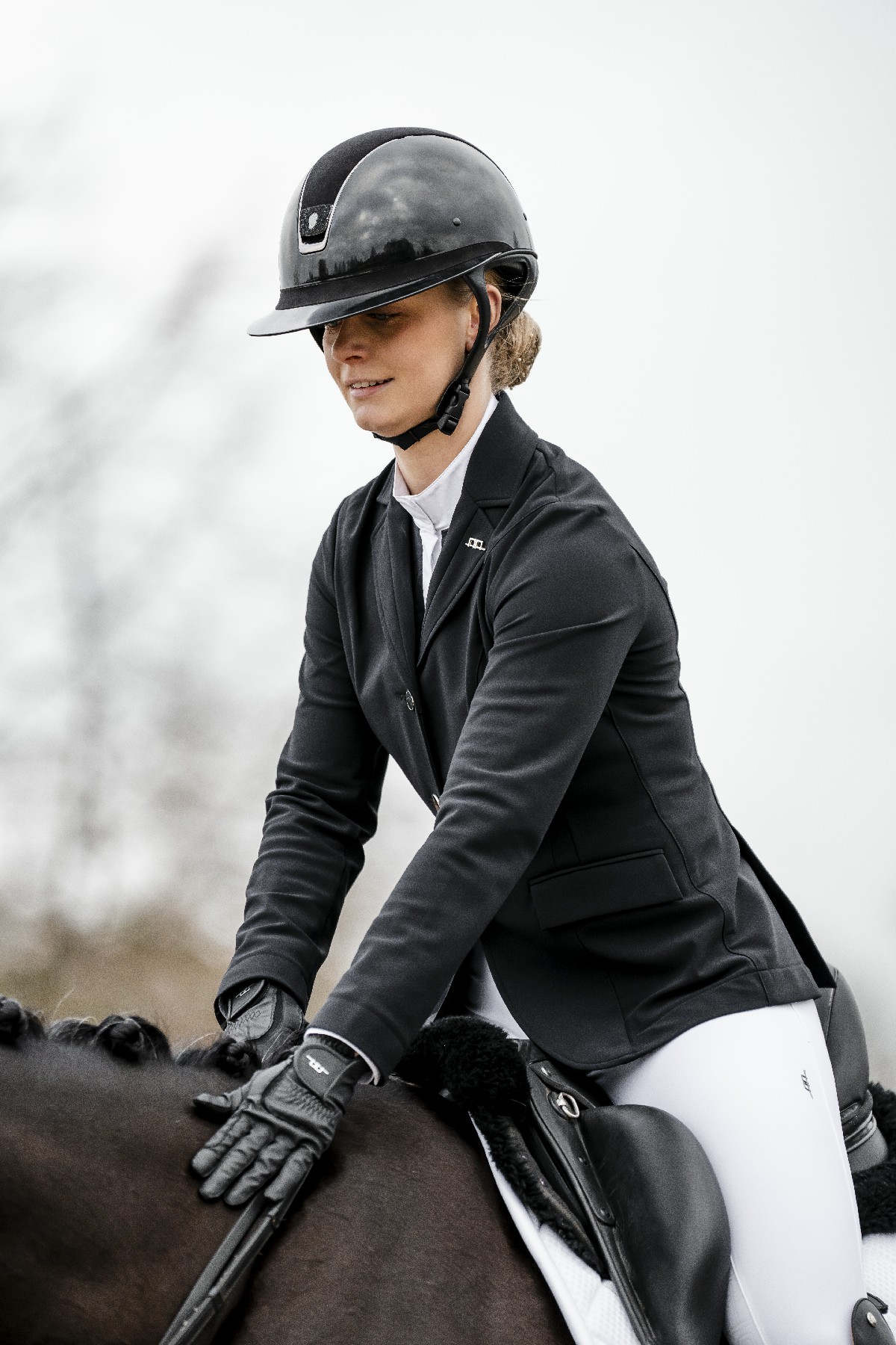 Calça Horseware AA Allora com assento completo Branco