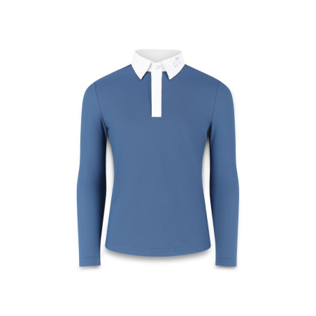 Polo de competição Kentucky Osaka de manga comprida para rapaz