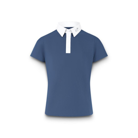 Pólo de competição Kentucky Osaka de manga curta para menino