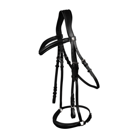 Bridão Waldhausen X-Line London, bridão com muserola alemã