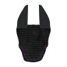 Touca GEM Mesh curta - Preto / rosa