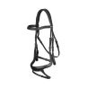 Bridão de focinheira fendida Arika LeMieux - Preto
