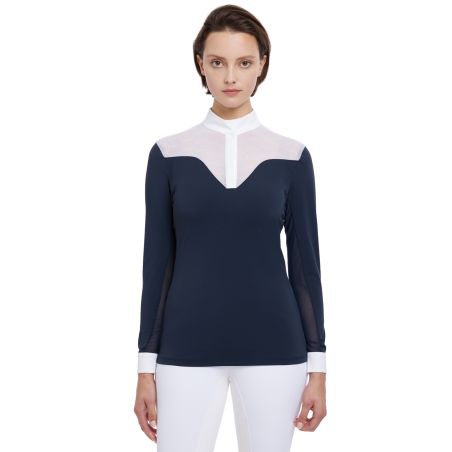 Polo de competição LeMieux Emily de mangas compridas