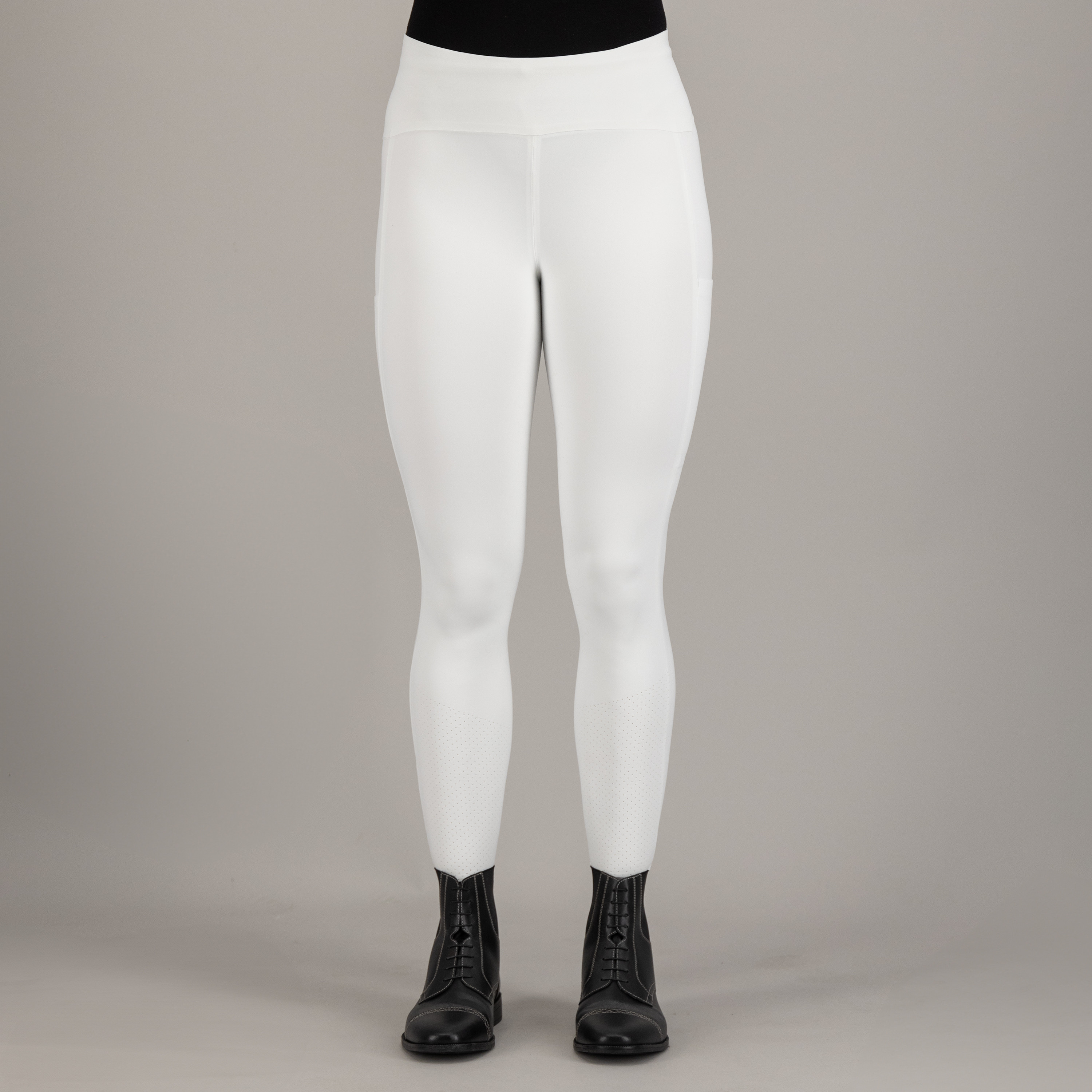 Legging de equitação Euro-Star Empower FullGrip Branco
