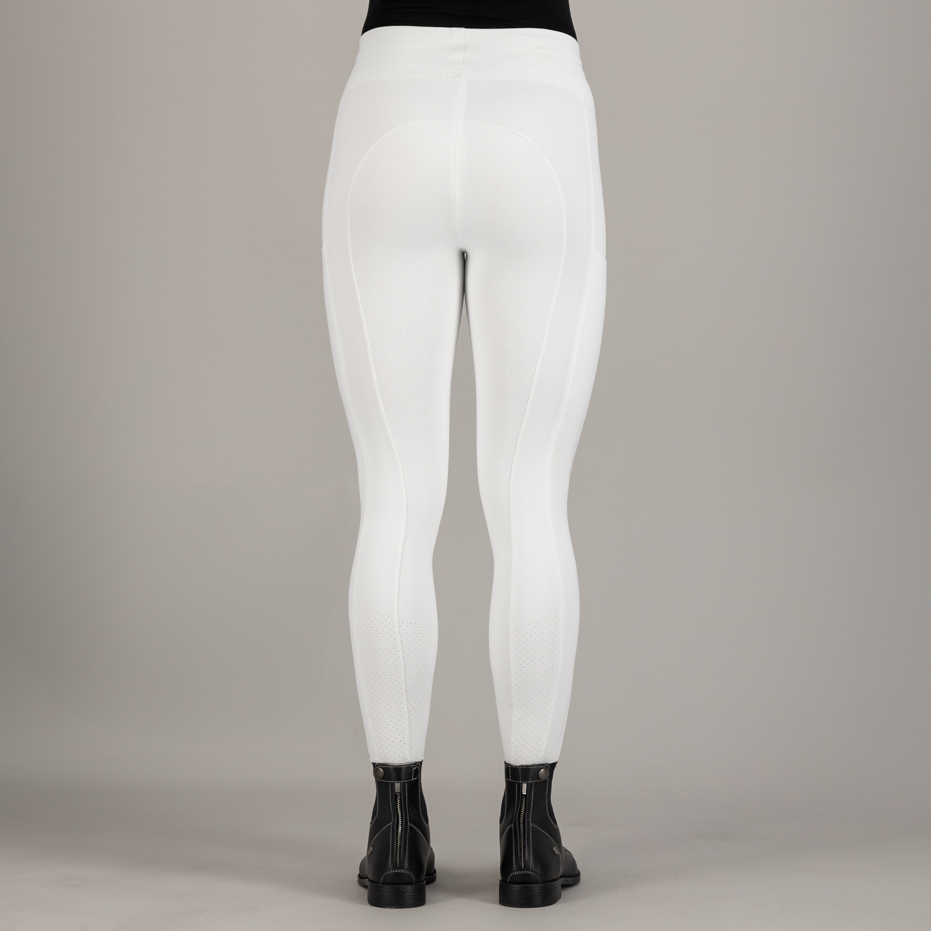 Legging de equitação Euro-Star Empower FullGrip Branco
