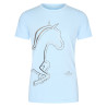T-shirt HV Polo Laurelle infantil - Azul claro