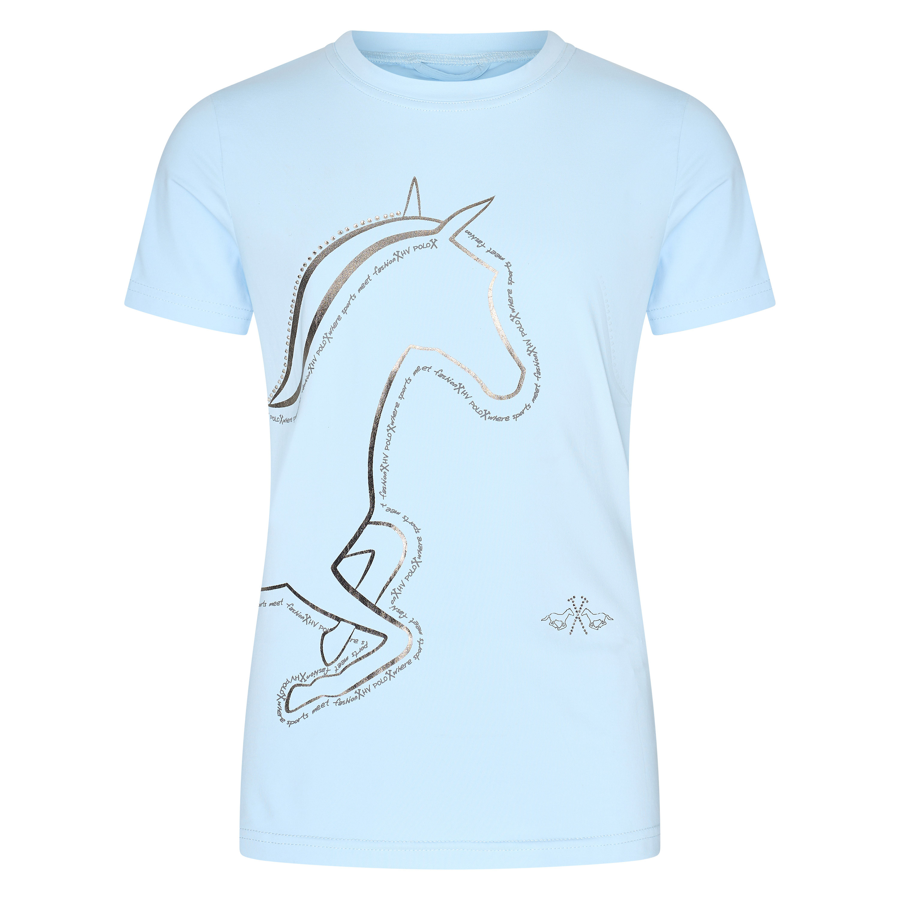 T-shirt HV Polo Laurelle infantil Violeta