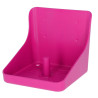 Suporte de pedra para lamber quadrado Kerbl - Rosa