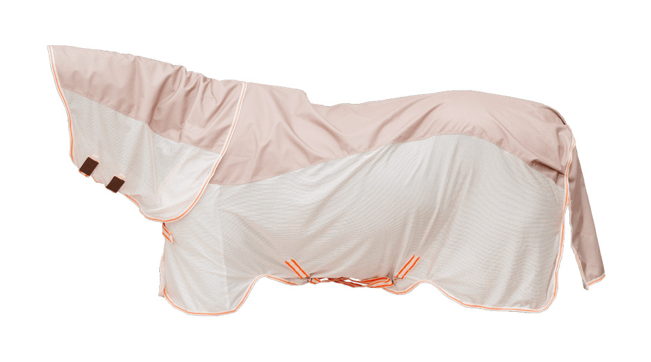 Capa Kentucky Impermeável Anti-moscas Combo Comfort Bege Capa Kentucky Impermeável Anti-moscas Combo Comfort Bege