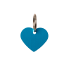 Medalha para Gravar em Forma de Coração Grooming Deluxe by Kentucky - Azul claro