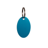 Medalha para Gravar Oval Grooming Deluxe da Kentucky - Azul claro
