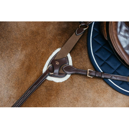 Almofada de Proteção em Lã Artificial para Peitoral de 5 Pontos Dy'on