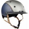 Capacete Casco Champ 3 - Precision Regal azul prata fosco