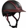 Capacete Casco Duell One - Precision Carbon vinho tinto