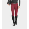 Calça X-Design Horse Pilot feminina - Vermelho escuro