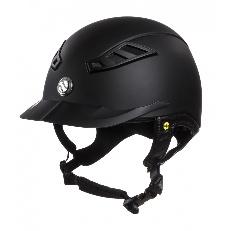 Capacete EQ3 Lynx Smooth Top Back On Track Preto