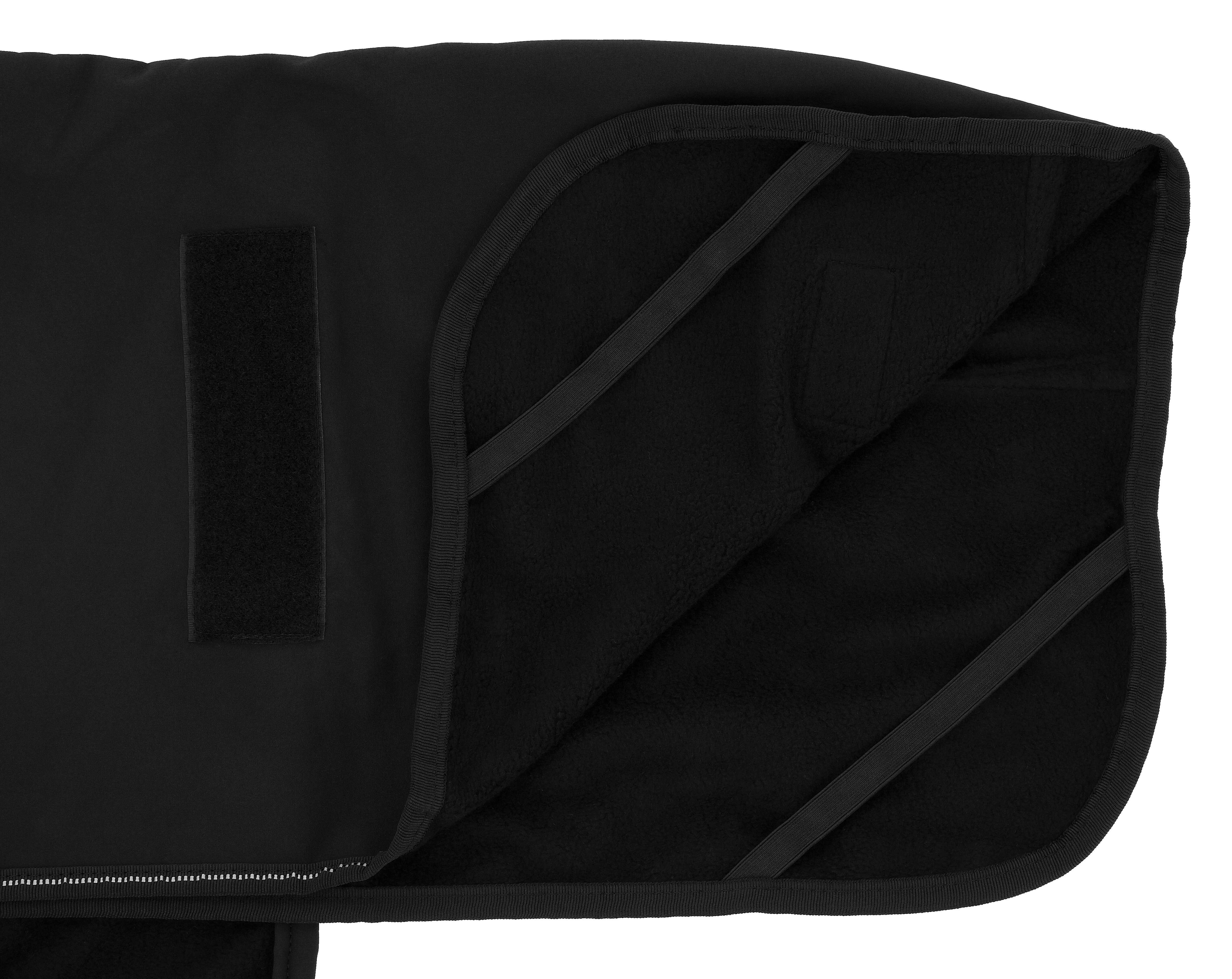 Capa para cão Equithème Softshell Preto