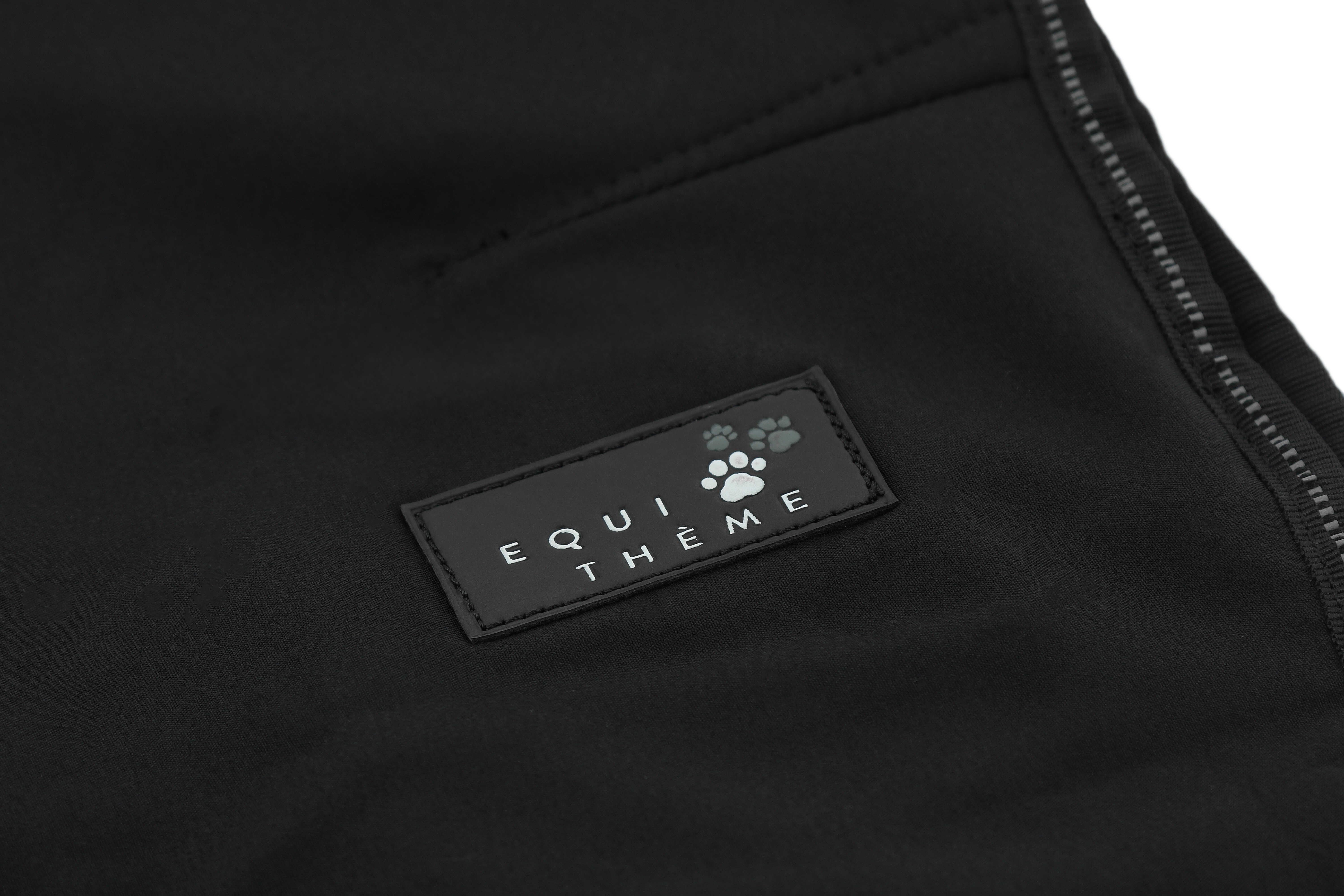 Capa para cão Equithème Softshell Preto