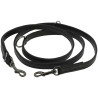 Trela para cão Equithème Vortex - Preto
