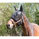 Máscara anti-moscas preta T de T