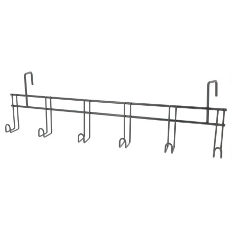 Suporte para cabeçadas Hippotonic 6 lugares, com ganchos