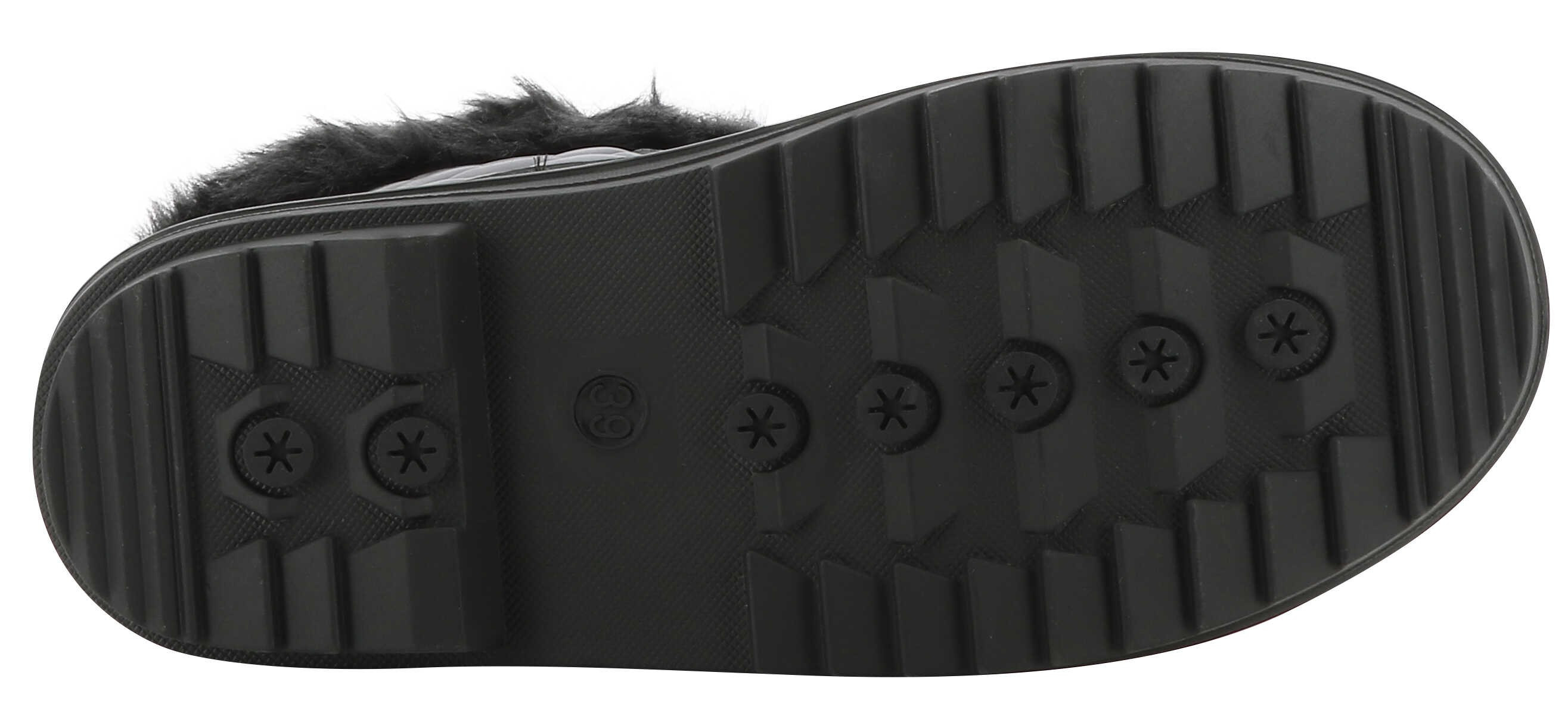 Botas de inverno Equithème Je t'aime Preto