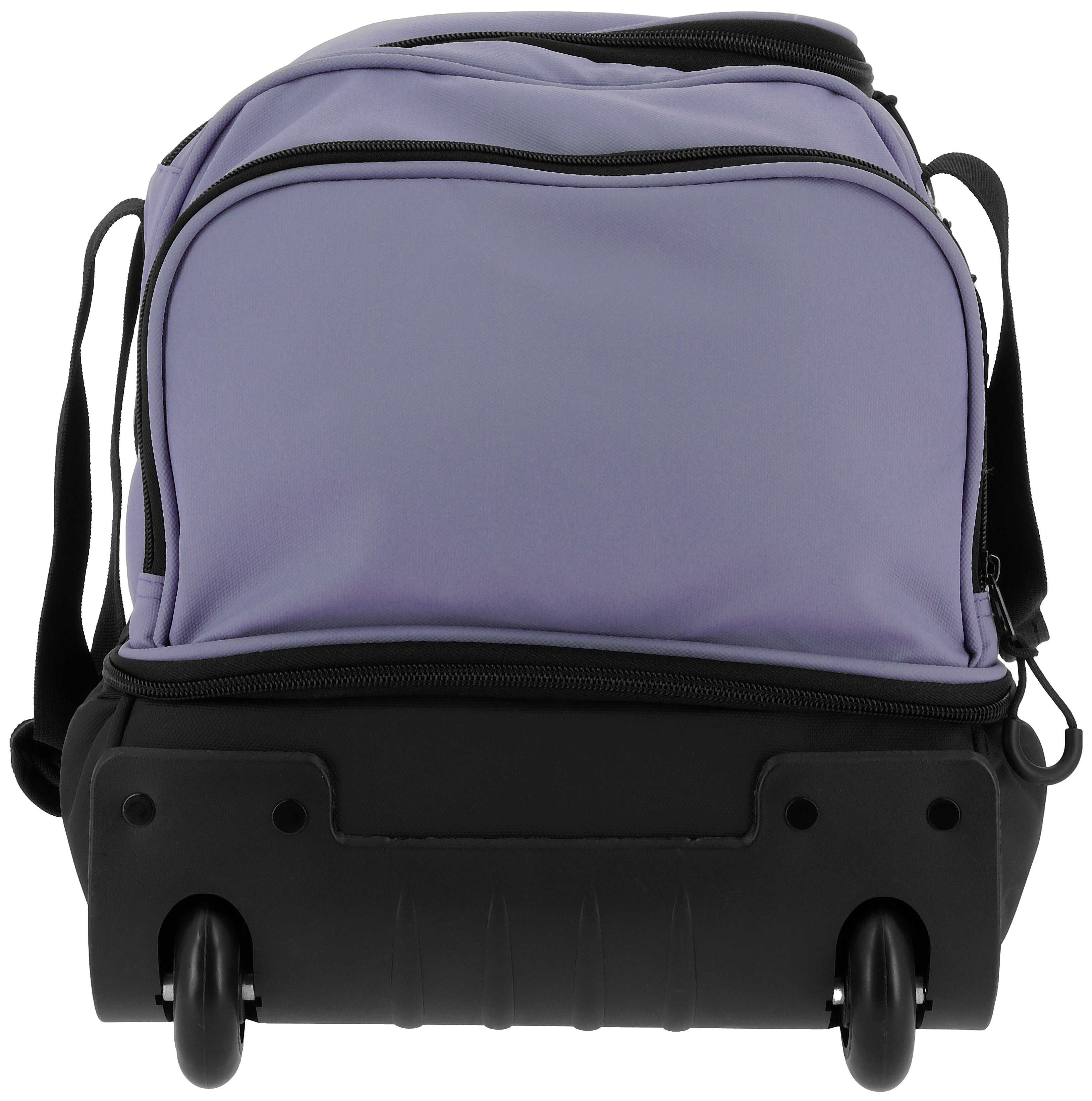 Mala com rodas Equithème Urban Lilás Azul