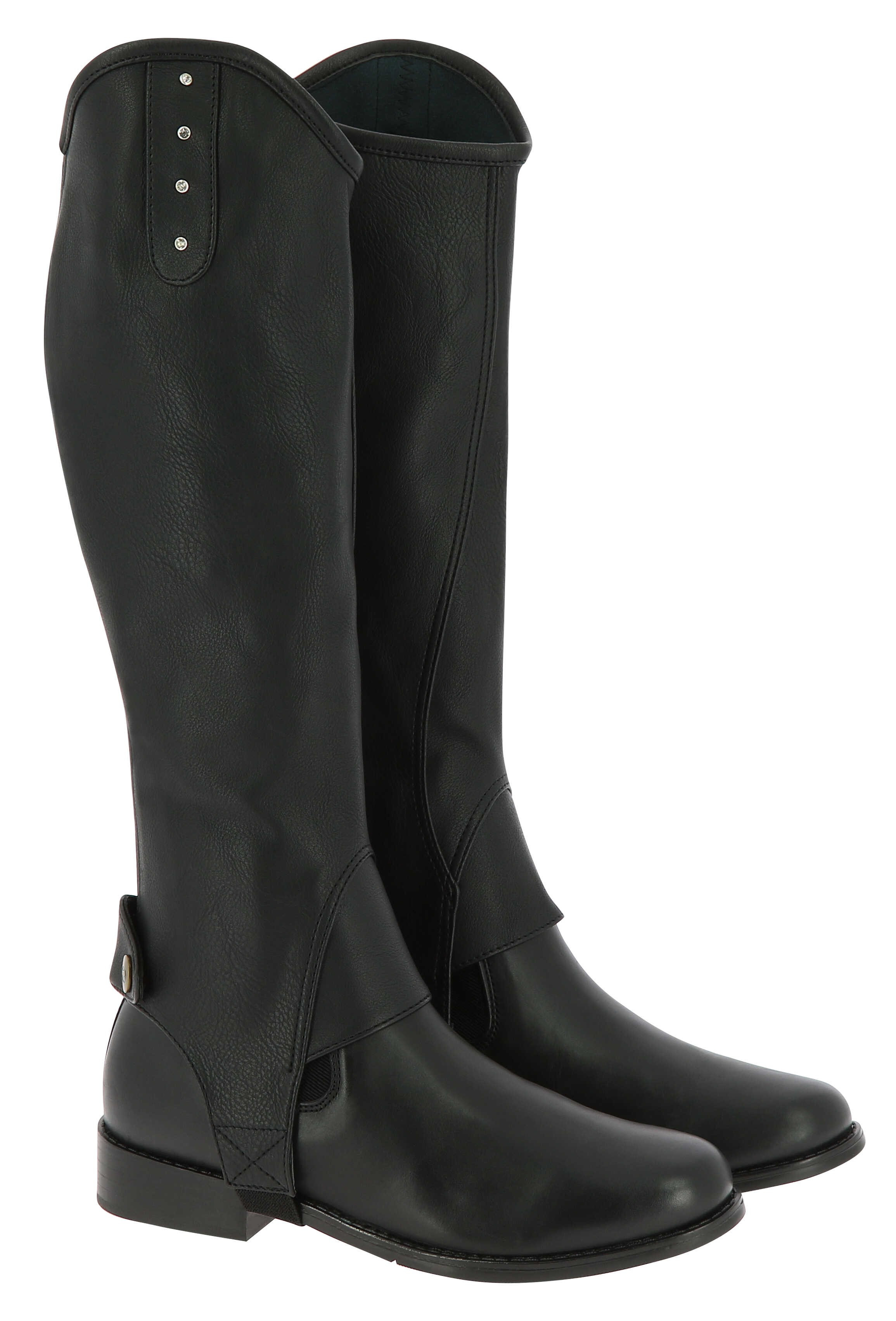 Mini-chaps Norton Strass Preto