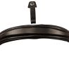 Muserola especial de dressage Stübben combinada 2300 Leitrim - Preto / preto prateado
