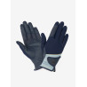 Luvas de equitação LeMieux Pro Mesh - Marinho / aqua