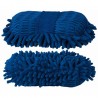 Esponja de malha e microfibra T de T - Azul royal