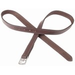 Estribos de couro e nylon T de T