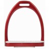 Estribos de alumínio T de T - Vermelho