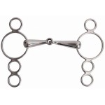 Bocado ajustável 4 anéis T de T