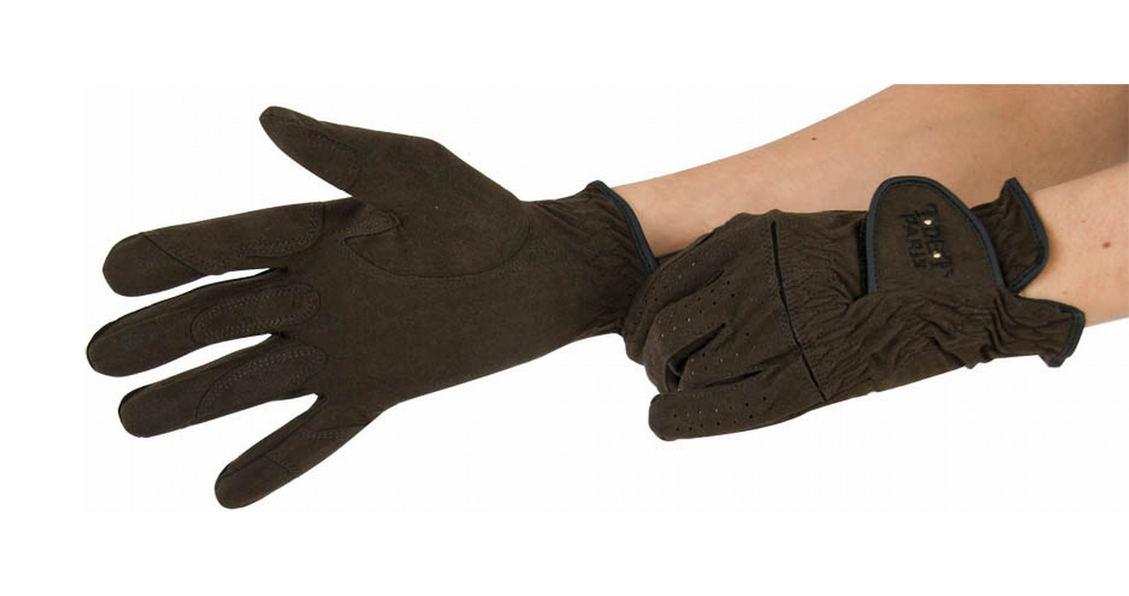 Luvas Perfection T de T Castanho escuro