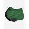 Tapete LeMieux Reflective Suede Close Contact Square - Verde hunter