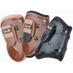 Protetores de boleto com concha e couro T de T