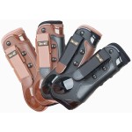 Polainas com concha e couro T de T