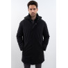 Parka quente Harcour Achille - Preto
