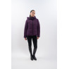 Parka curta Harcour Adele - Preto / roxo escuro