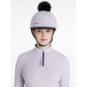 Gorro com pompom removível LeMieux Clássico - Lilás