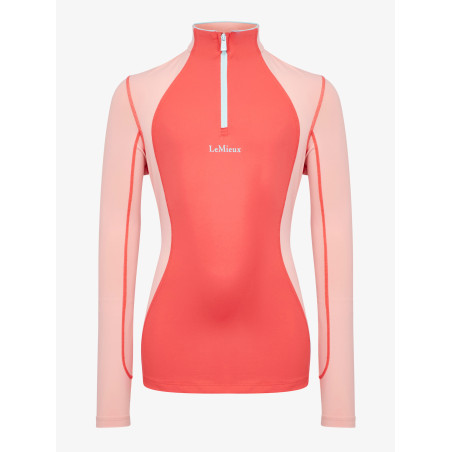 Base Layer de mangas compridas Young Rider LeMieux Harlow Coral