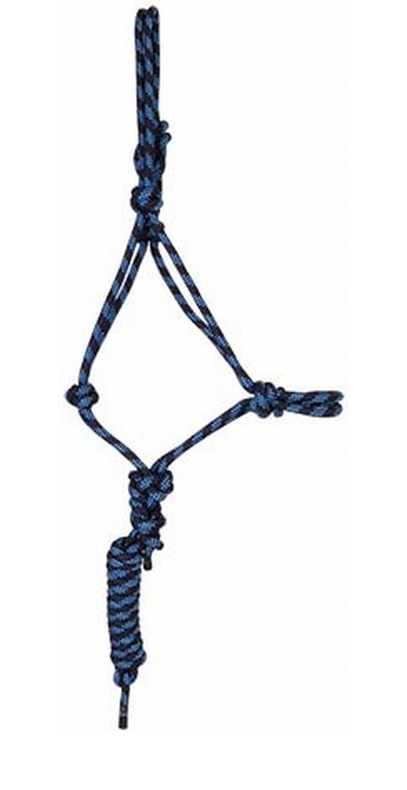 Cabresto etológico + corda T de T Marinho / azul céu Cabresto etológico + corda T de T Marinho / azul céu