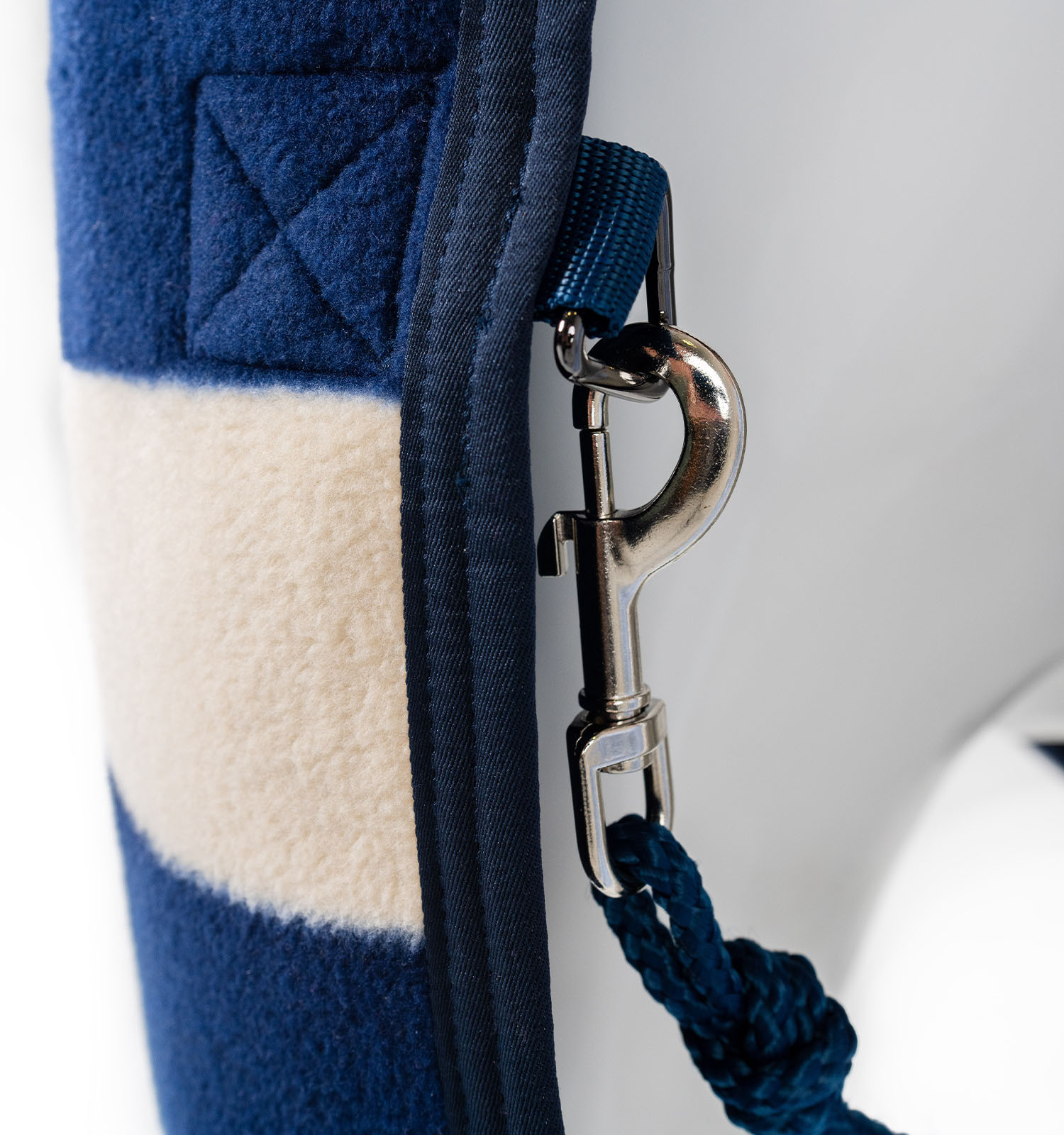 Cobertor de lã Horseware Newmarket Poney Fleece Cooler Marine witney Azul-marinho